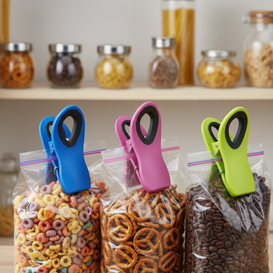 3-Plastic Closing clips