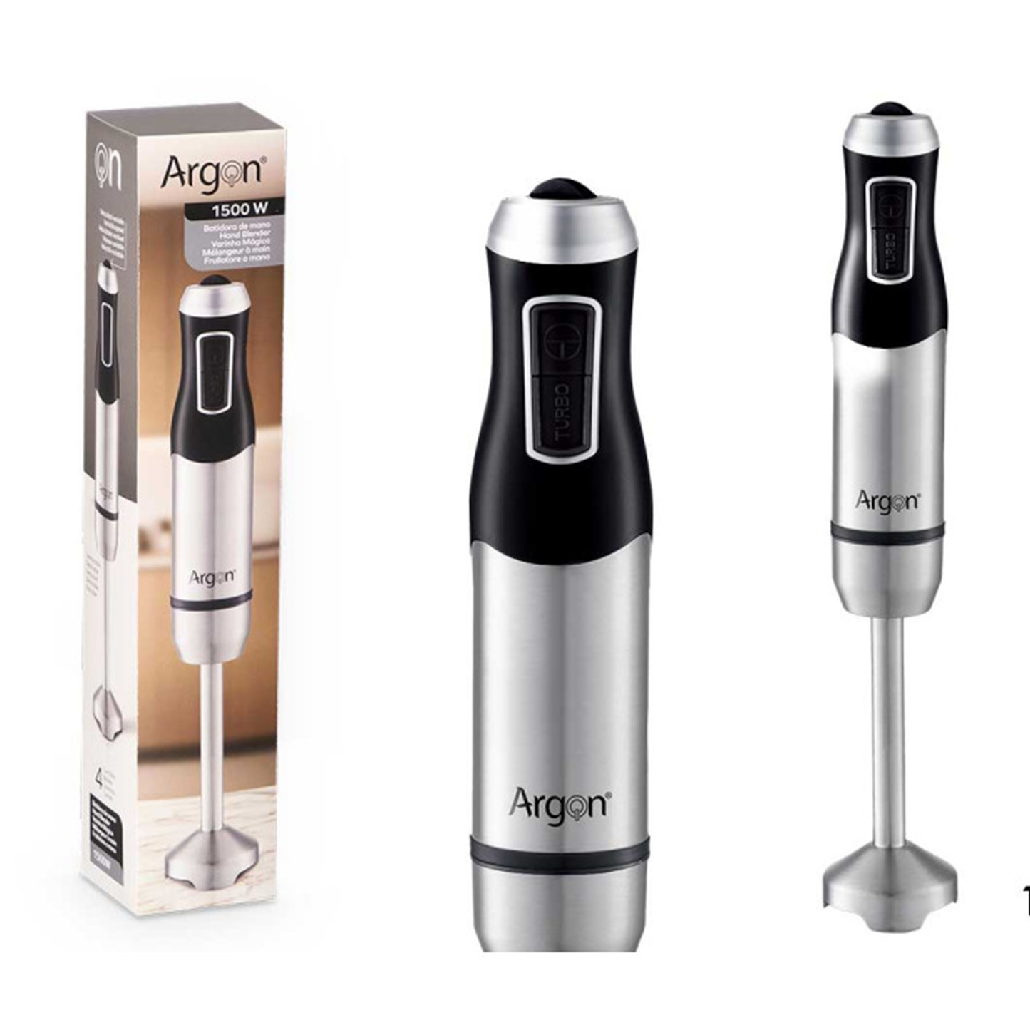 Steel Blender Black 1500W