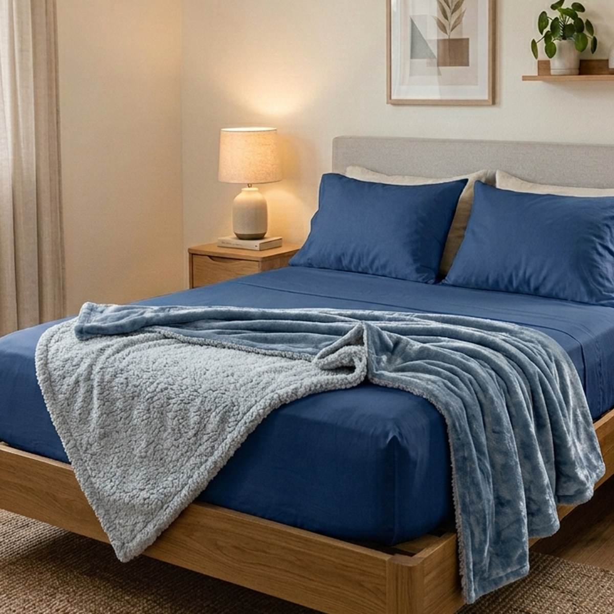 Alia Fleece Throw