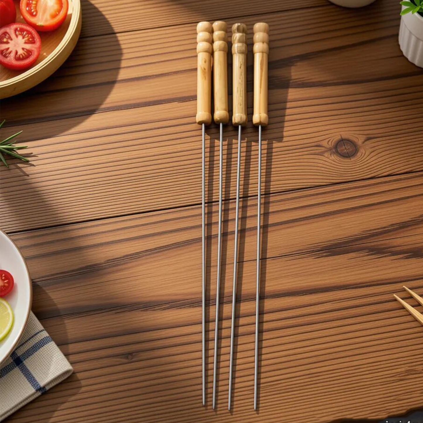 BBQ Skewers Set – 4 Pieces