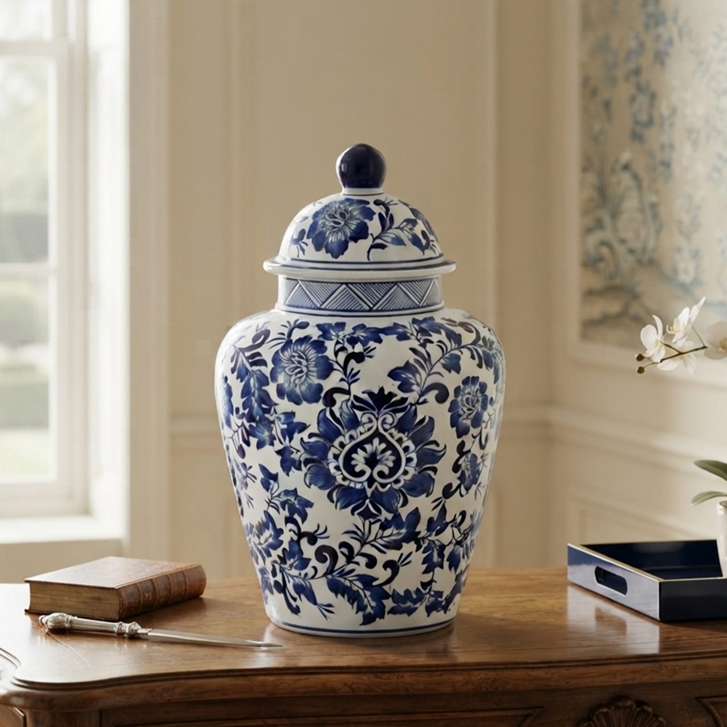 Decorative Jar – 35 x 20 x 20 cm