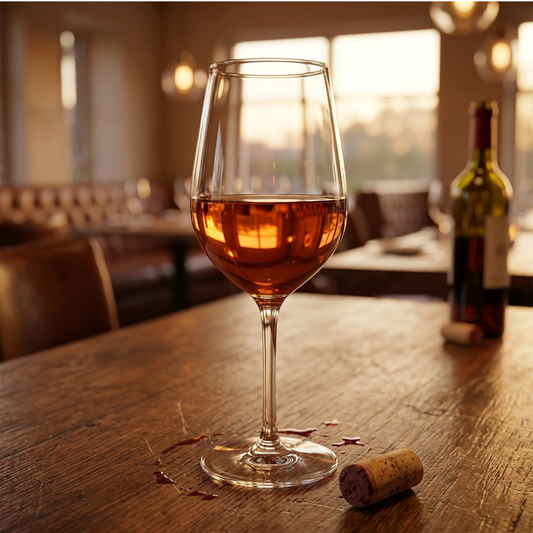 Plastic Wine Glass – 550 ml
