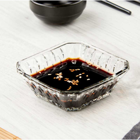 Square Glass Bowl – 80 ml
