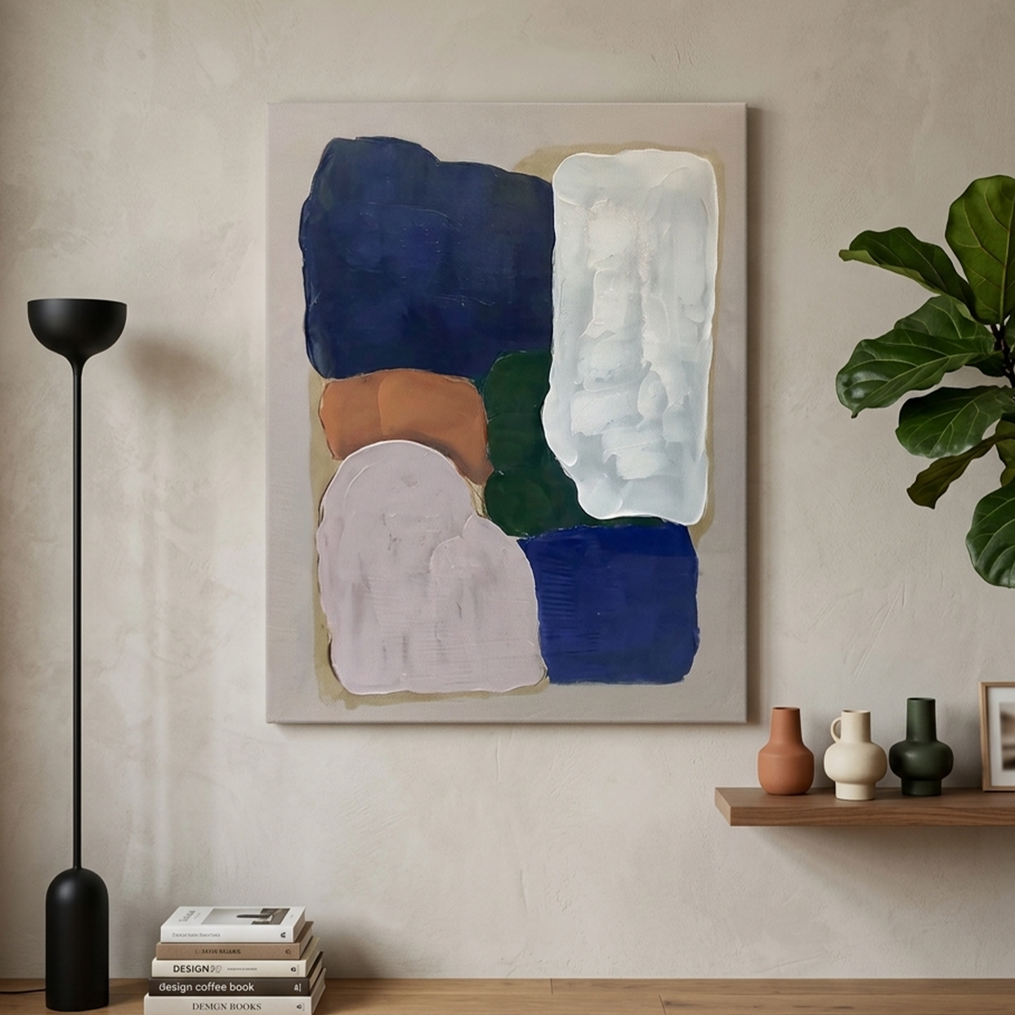 Mixed Art on Canvas – 60 × 80 cm
