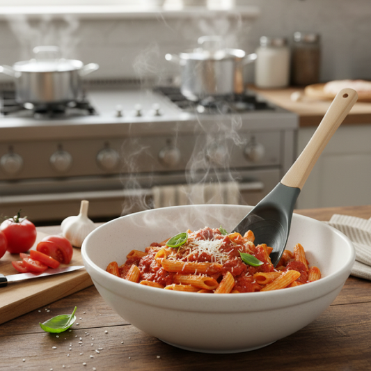 Silicone spoon