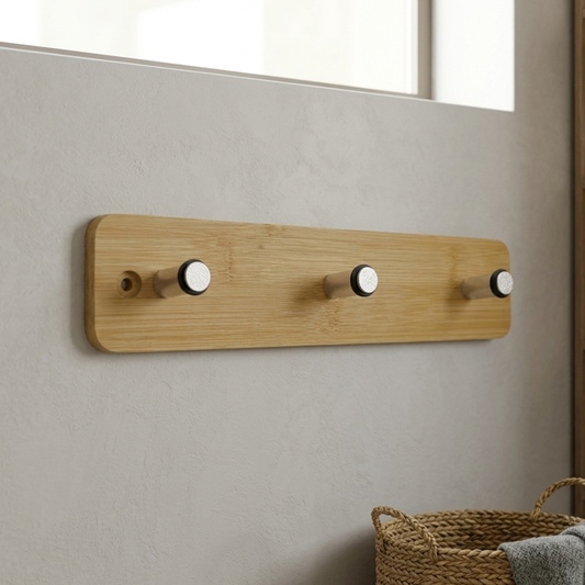 Bamboo Wall Coat Rack – Multiple Sizes
