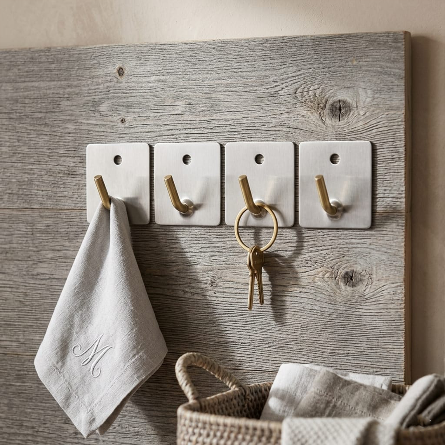 Mini Wrap Hanger Set – 4 Pieces (Metal)
