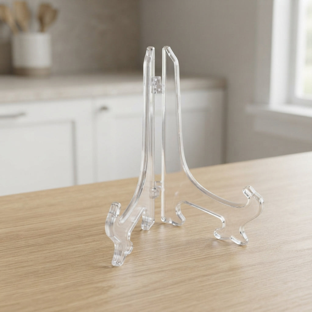 Transparent Display Stands 22.5 cm - Set of 2