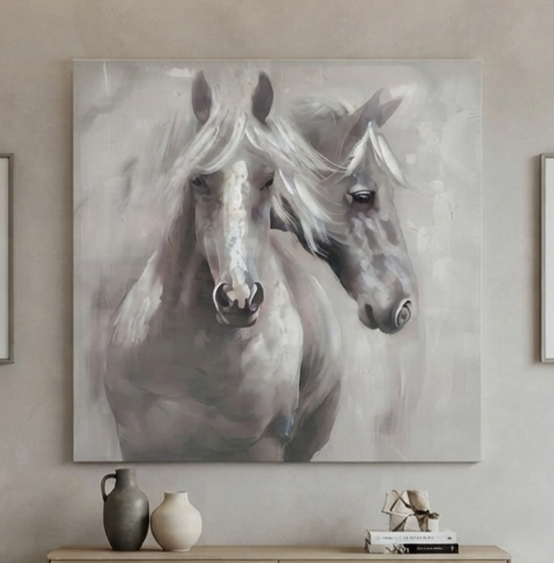 Painting on Canvas – 90 × 90 cm