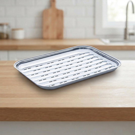 Baking Tray Stainless Steel  - 34×24 cm