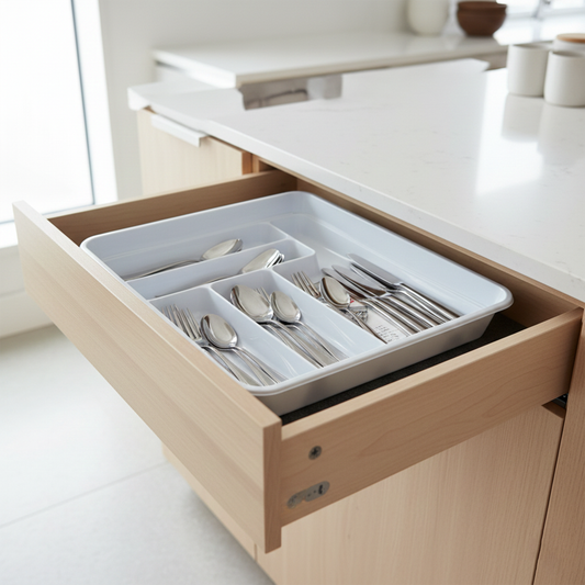 Cutlery Tray White
