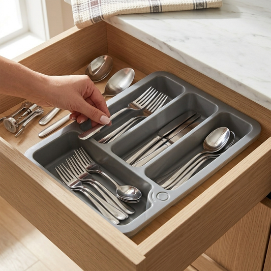 Extendable Cutlery Tray
