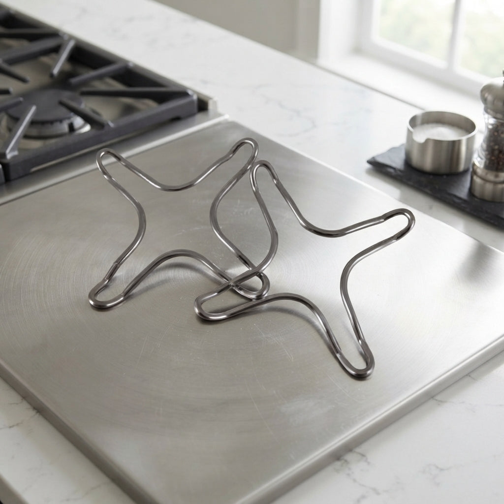 Stainless Steel Stove Reducer Grate – Set of 2 Units