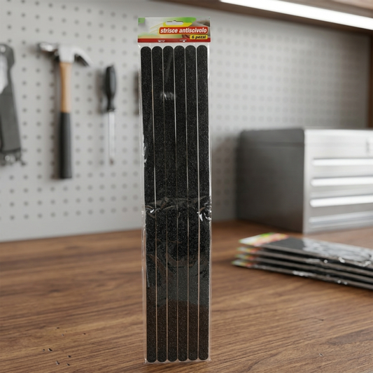 Anti-Slip Strips for Steps – 6 Pieces