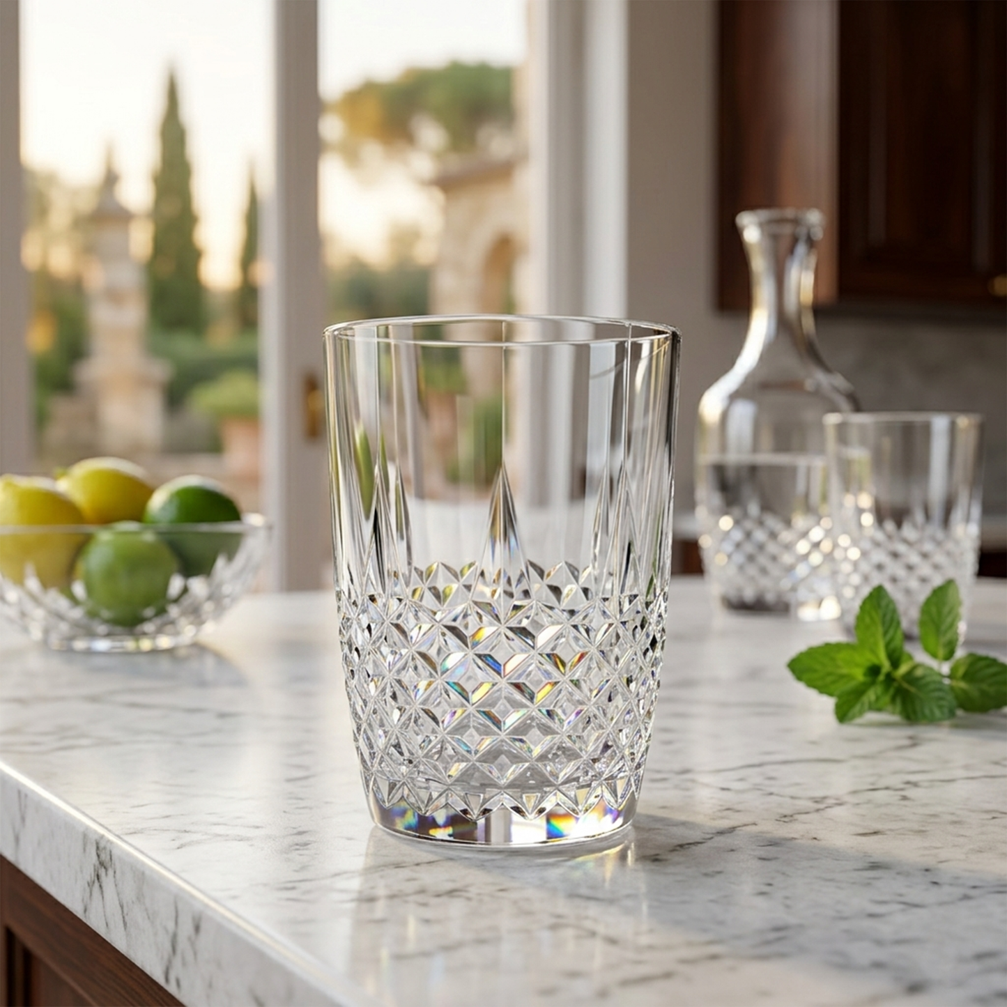 Plastic Glass Set – 300 ml (3 Pieces)