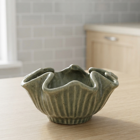 Ceramic flower pot