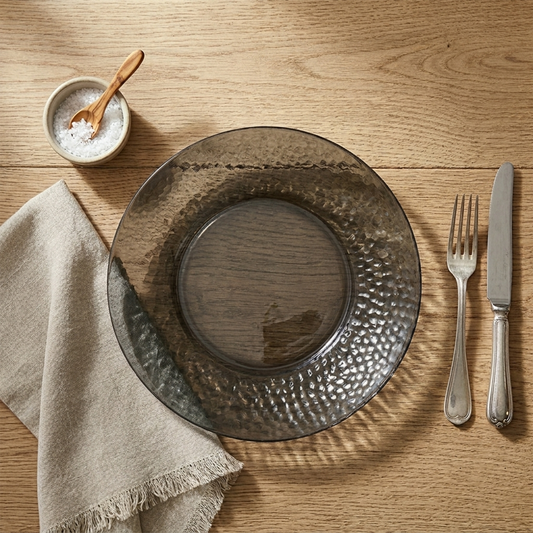 Plastic Side Plate – 20 × 20 cm
