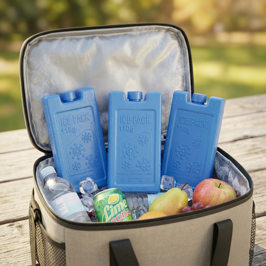 Cold Pack Bar Set – 110 ml (3 Pieces, Blue)
