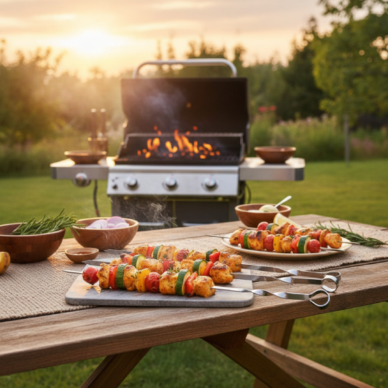 Barbeque Sticks Stainless Steel
