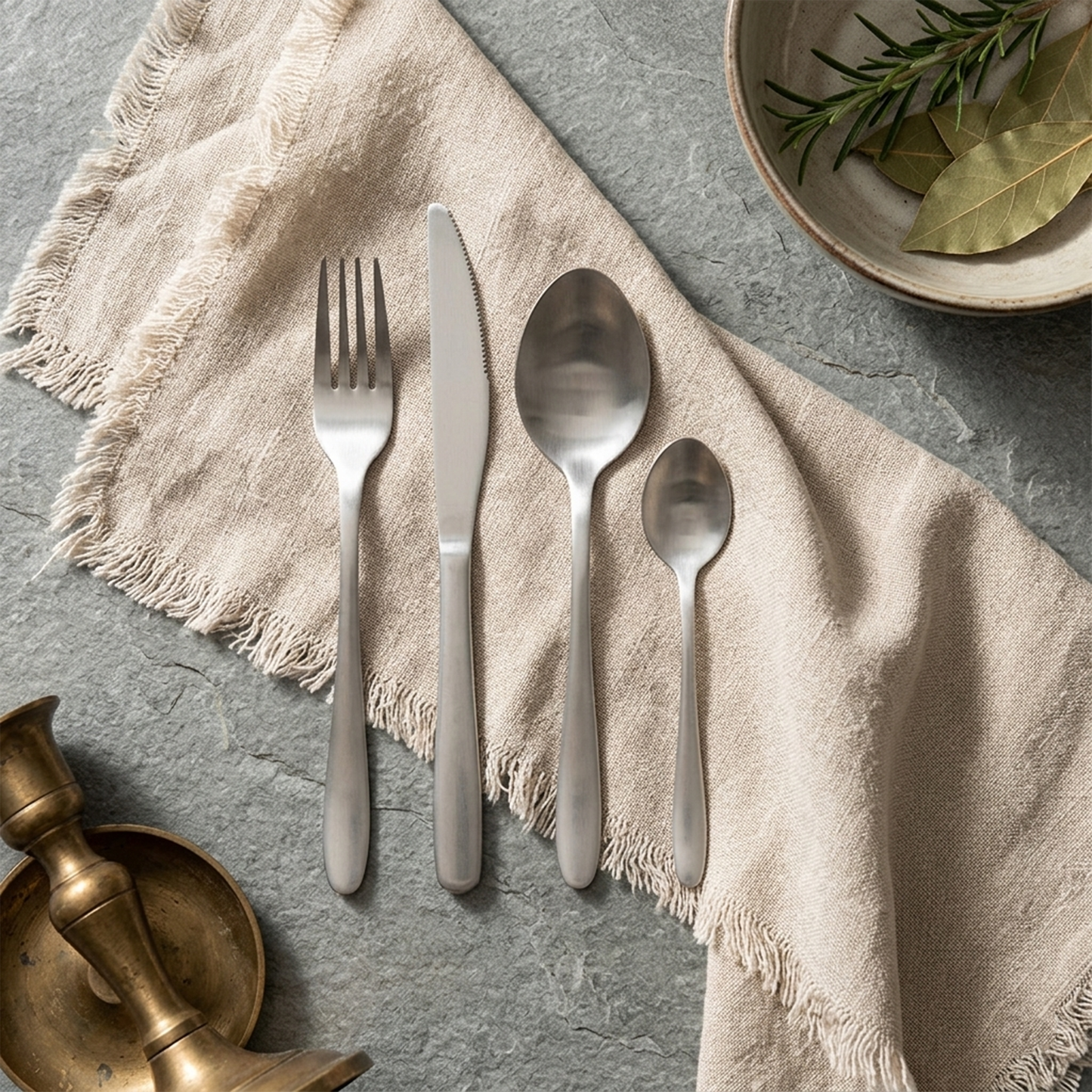 Stainless Steel Cutlery Set – 16 Pieces