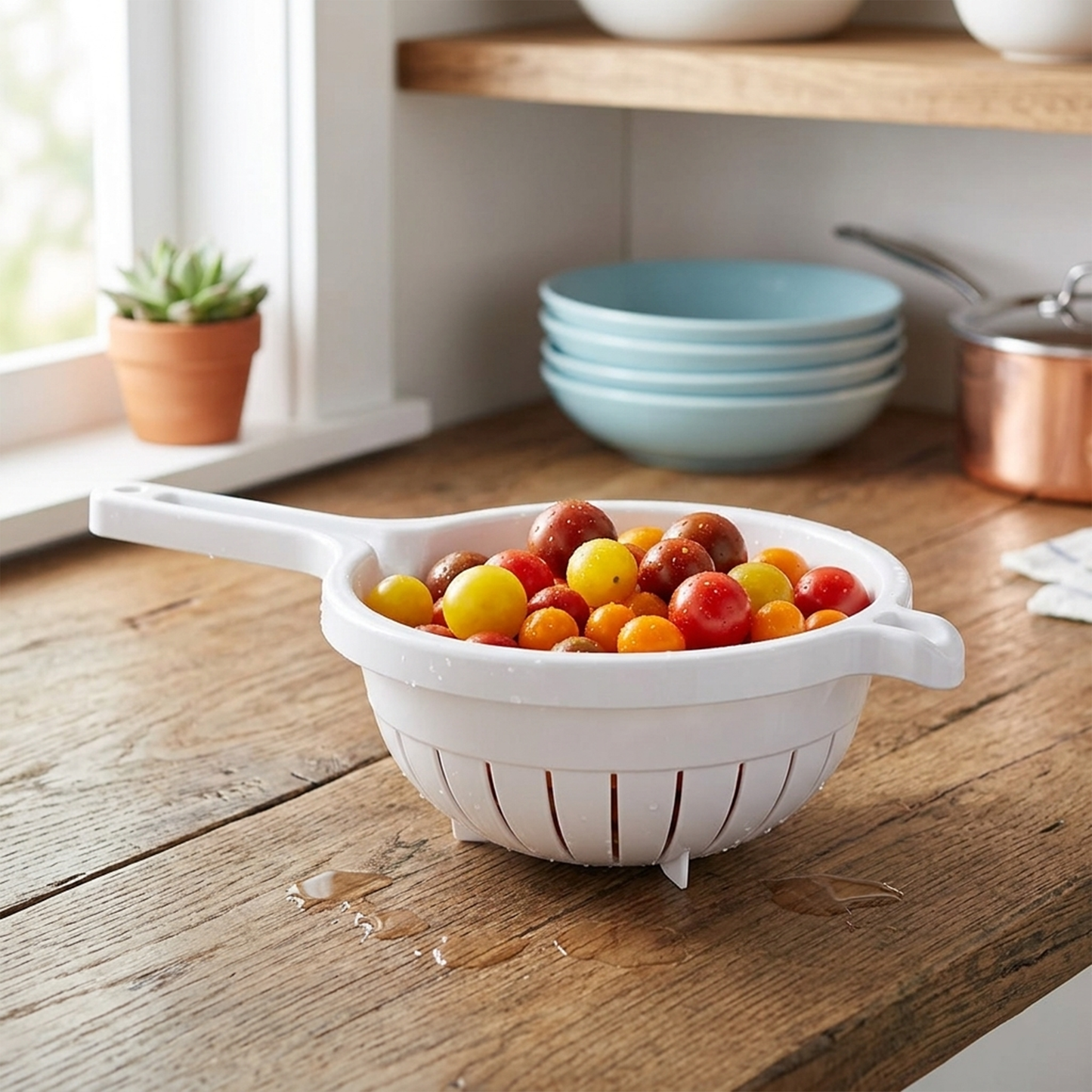 Tontarelli Colander with Handle