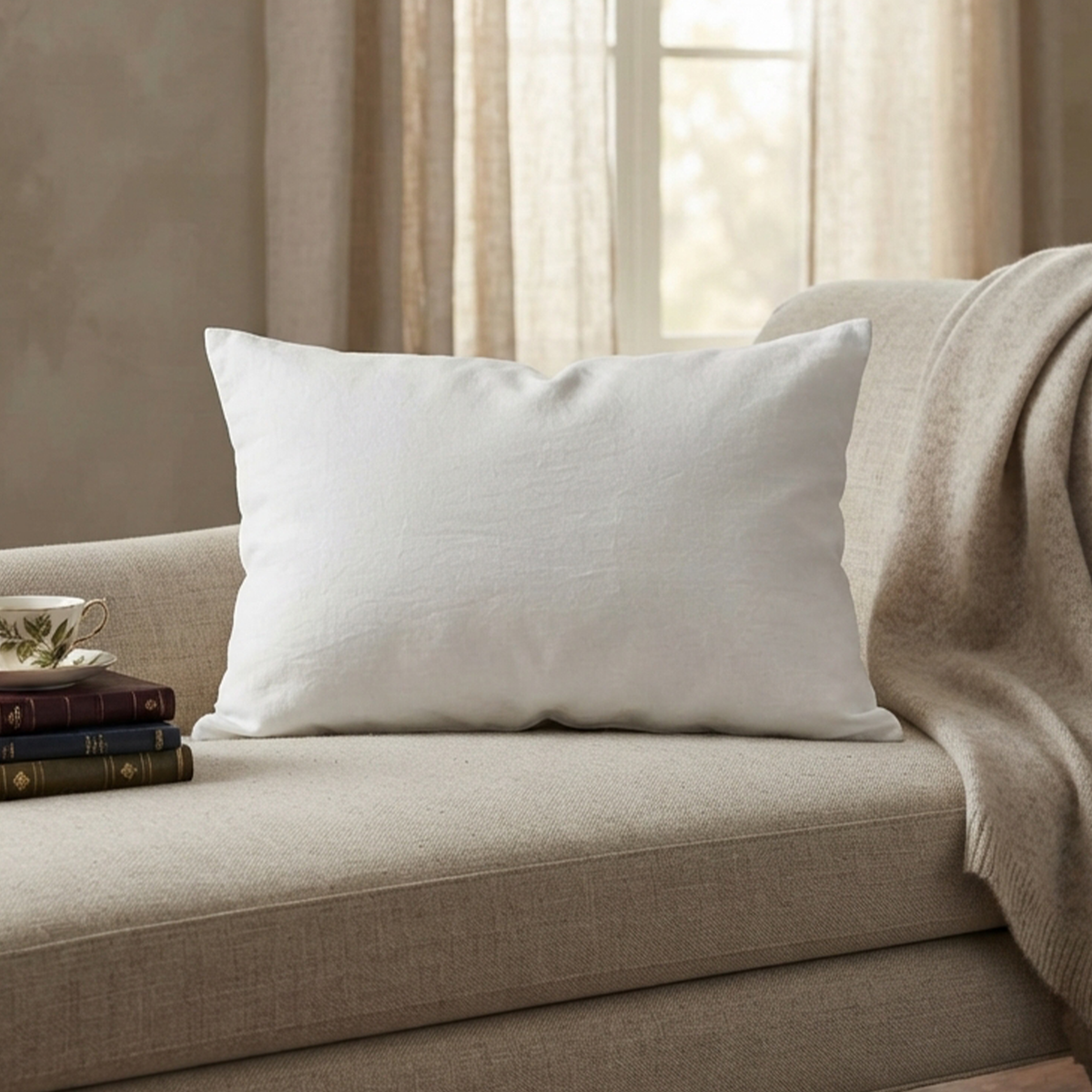 Brenda Microfibre Pillow - 53 × 73 cm