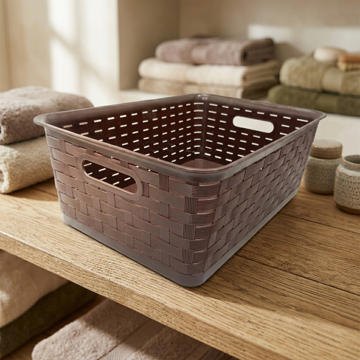 Rattan Design Basket