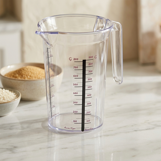 Transparent Plastic Measuring Jug – 800 ml