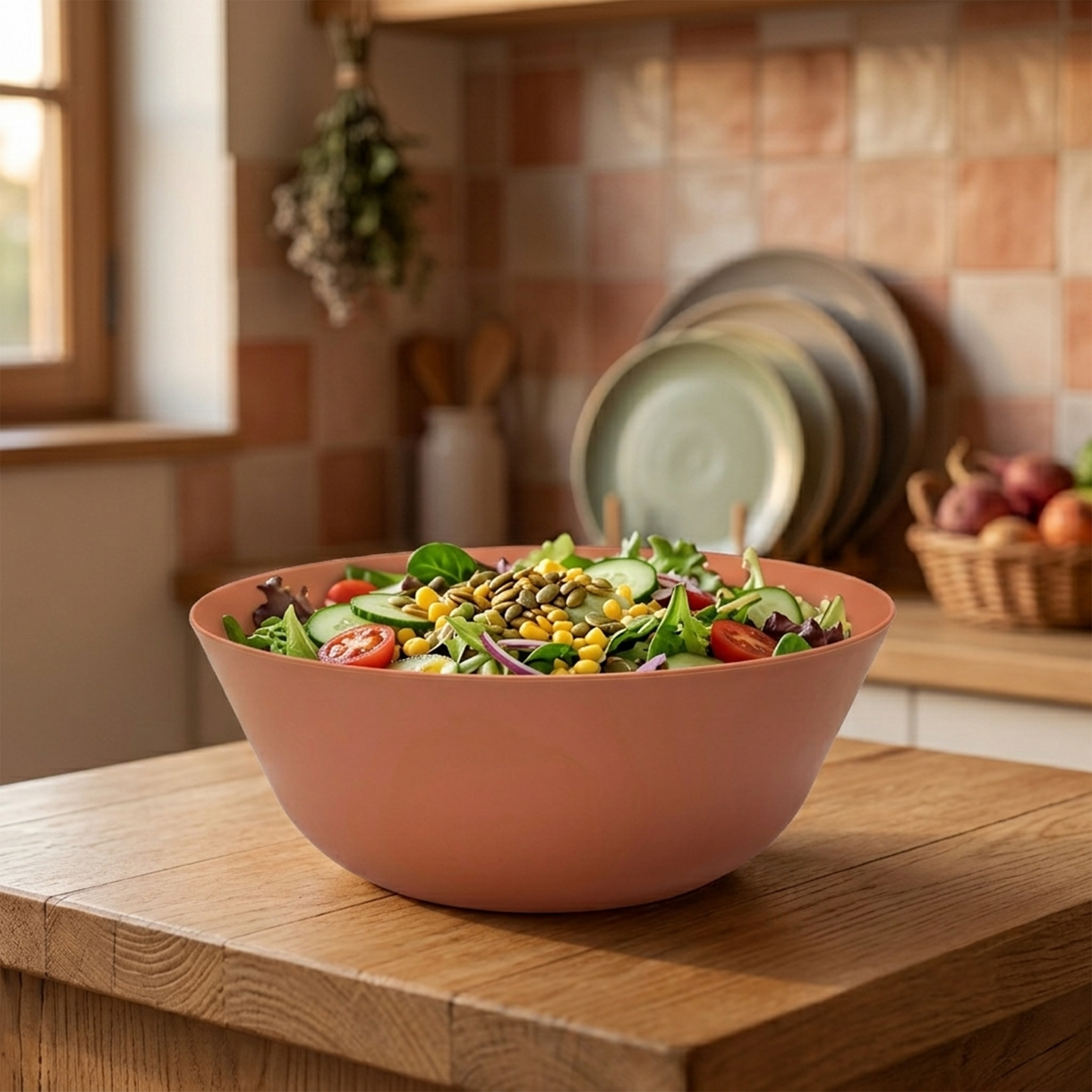 Reusable Large Plastic Bowl