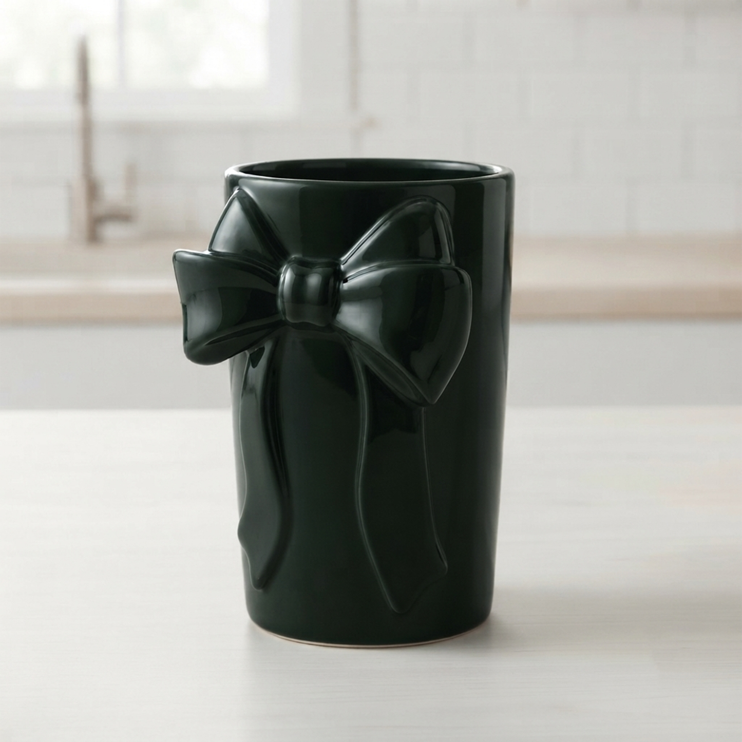 Vase Bow Green