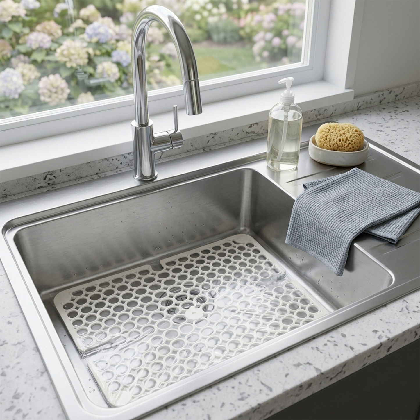 Sink Mat – 2 Piece (30 × 30 cm)