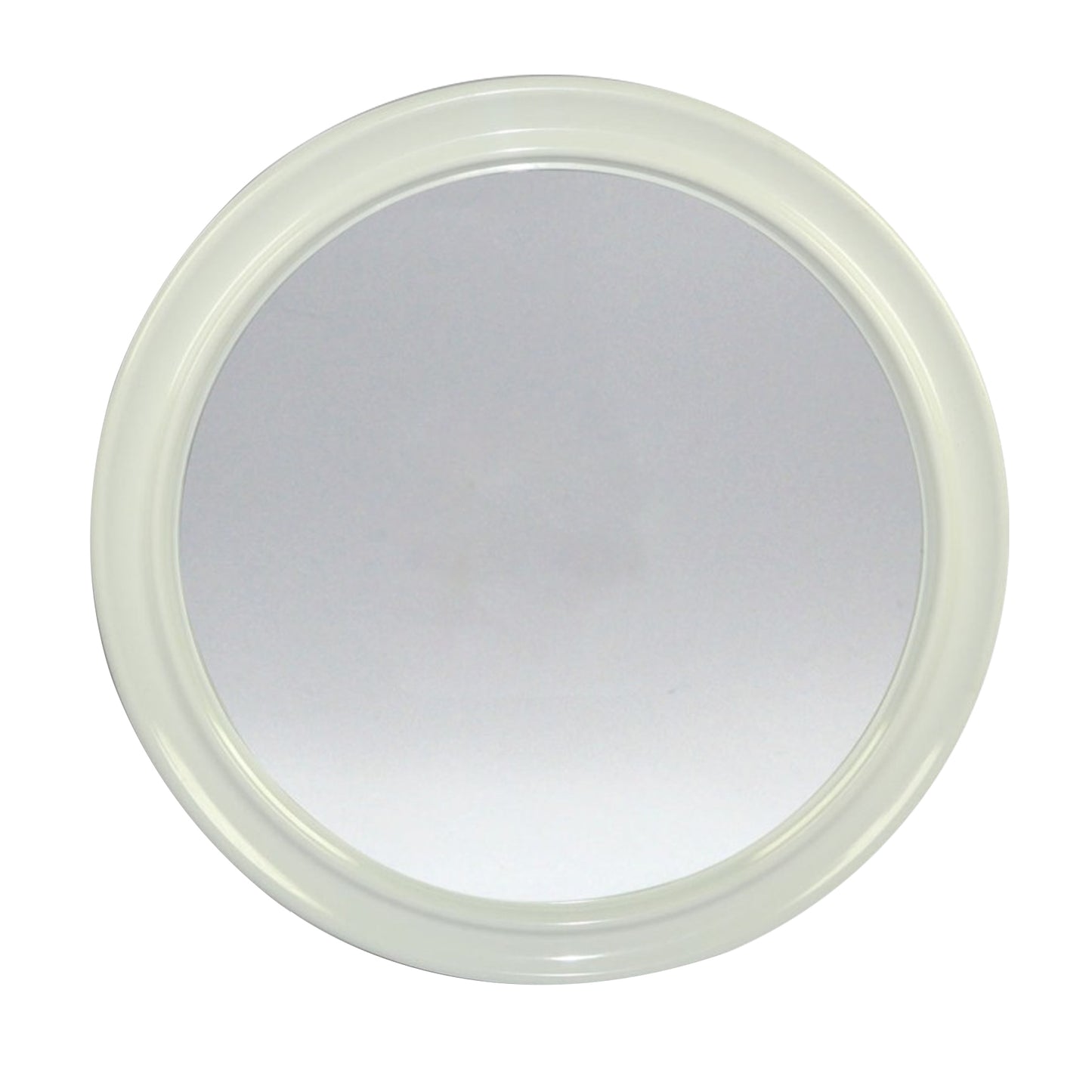 Round White Mirror 60cm