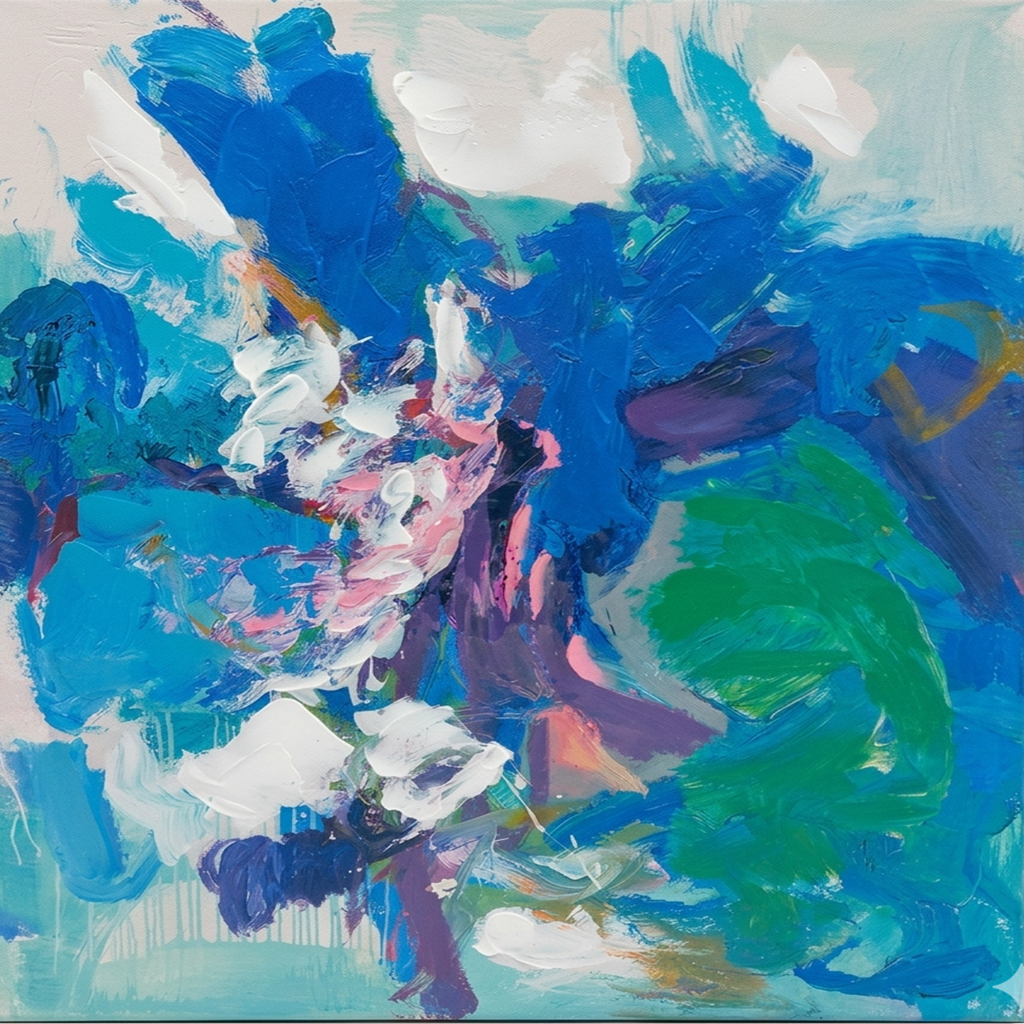 Mixed Art on Canvas – 60 × 80 cm