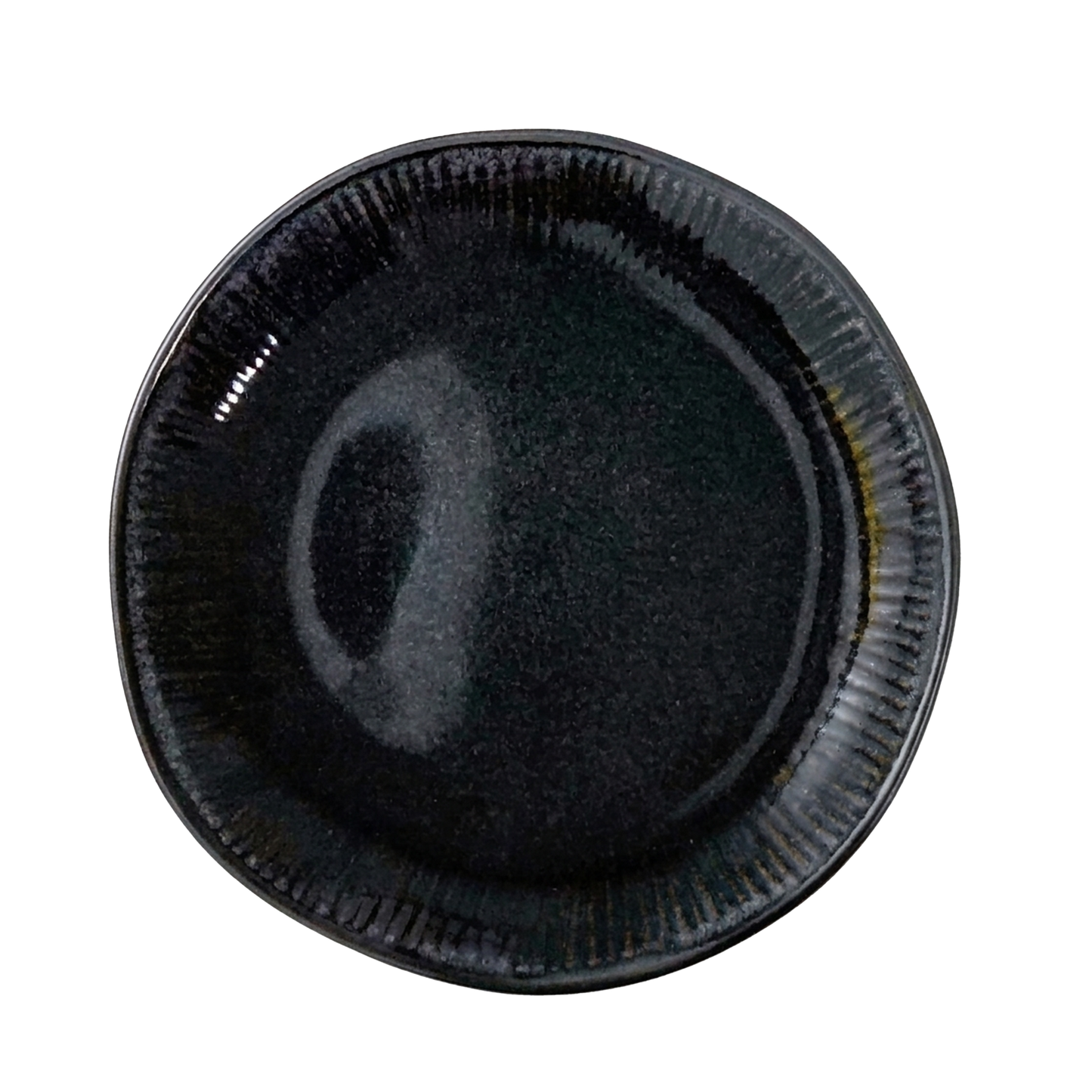 16cm Black Side Plate