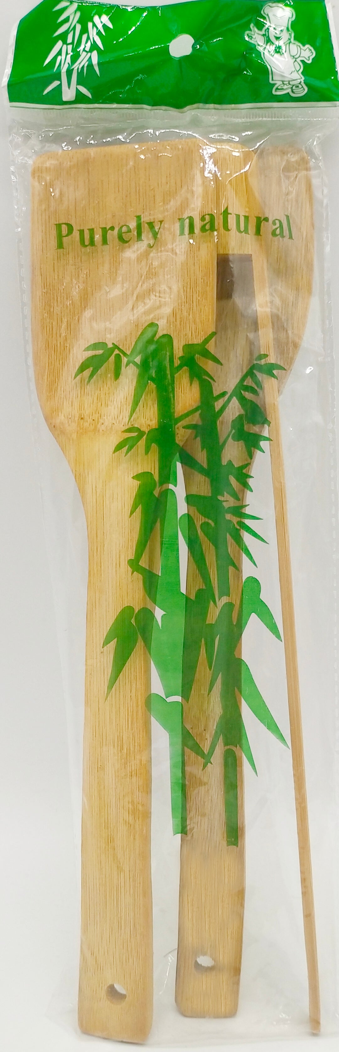 3x Bamboo Utensils