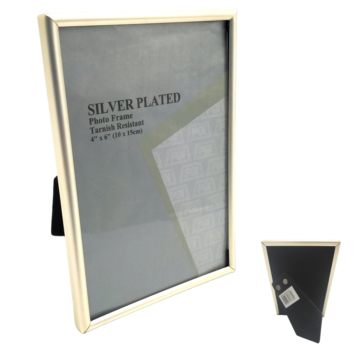 Silver Plated Photo Frame 4"x6"