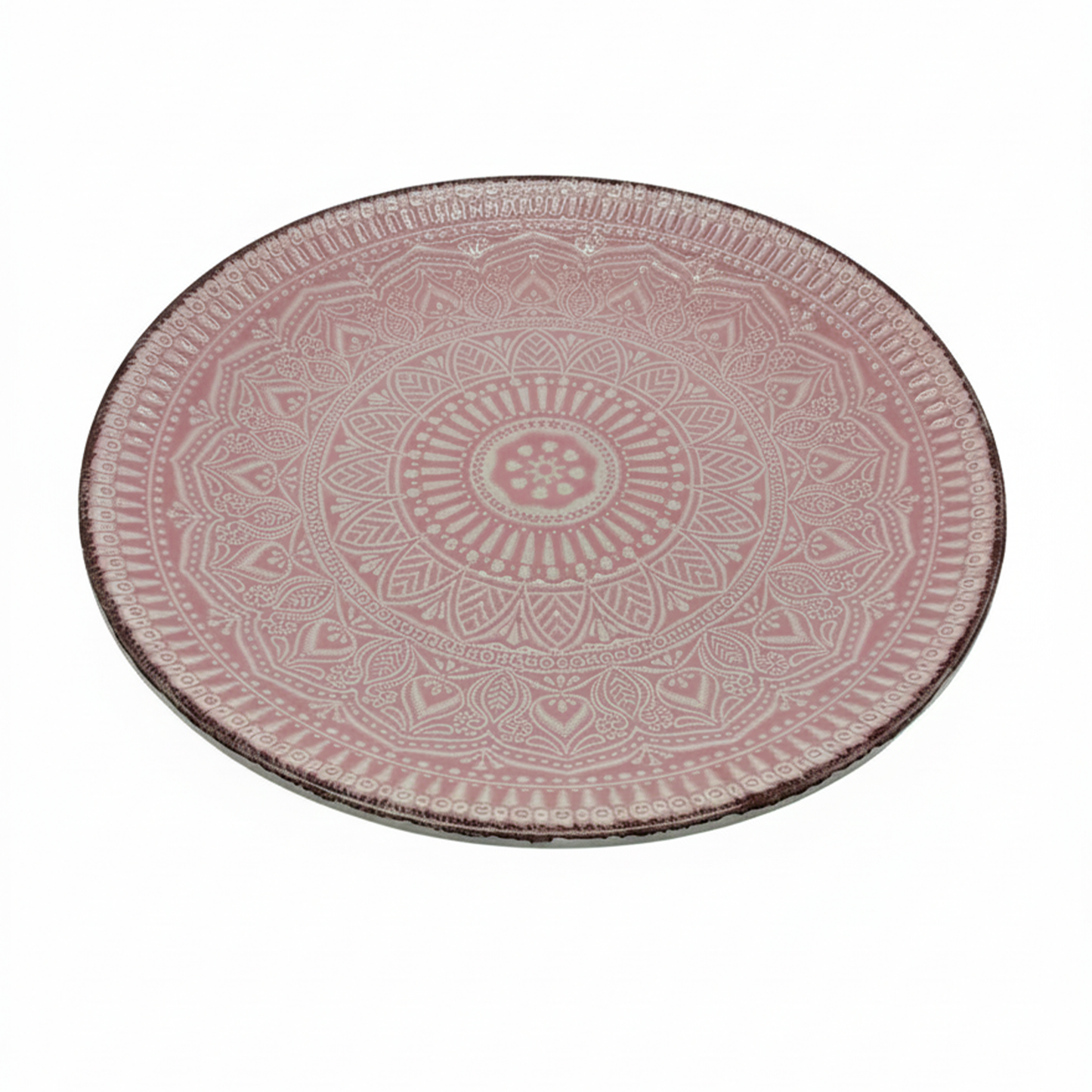 Mandala Stoneware Plate - Vessia