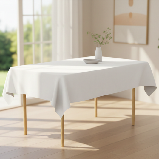 White Table Cloth