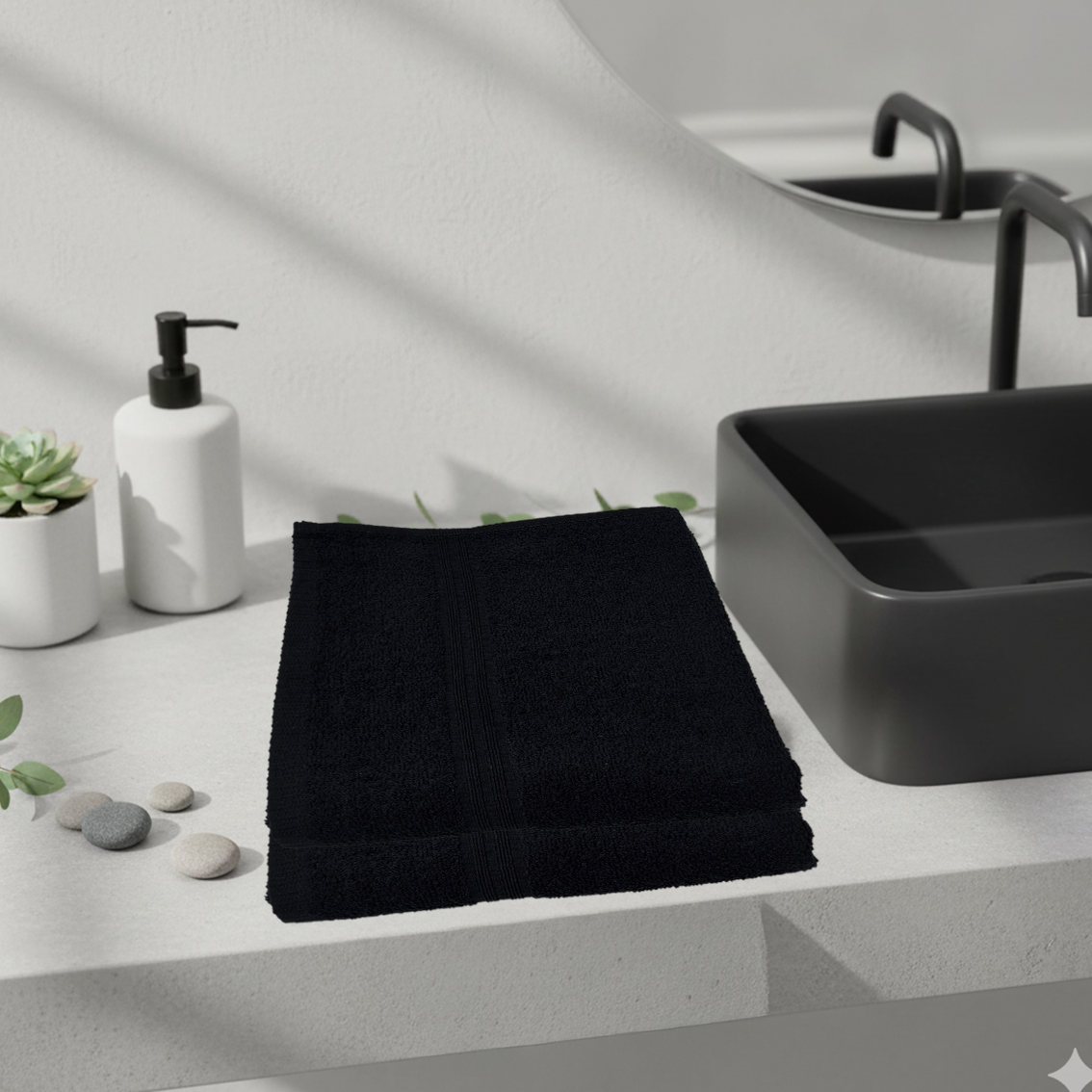 Hand towel Noire