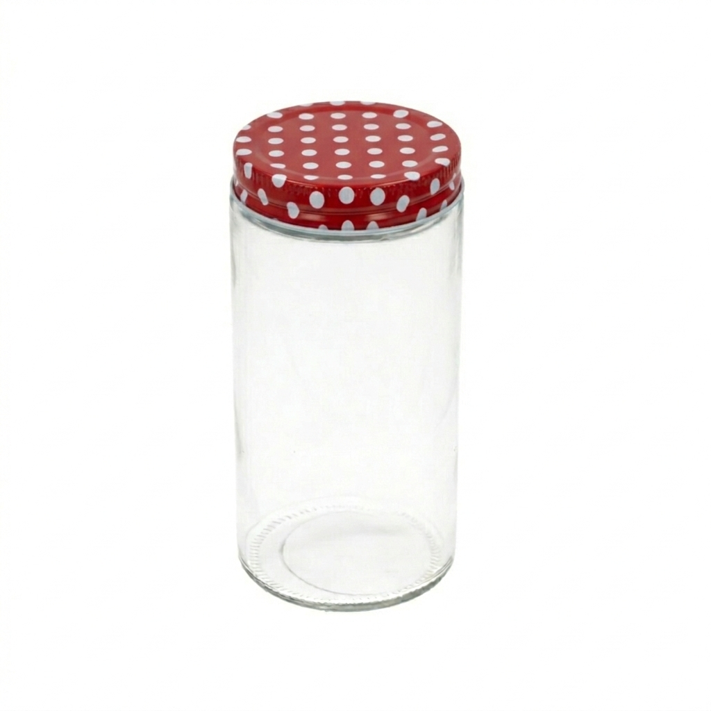 Glass Jar With Lid - 480ml