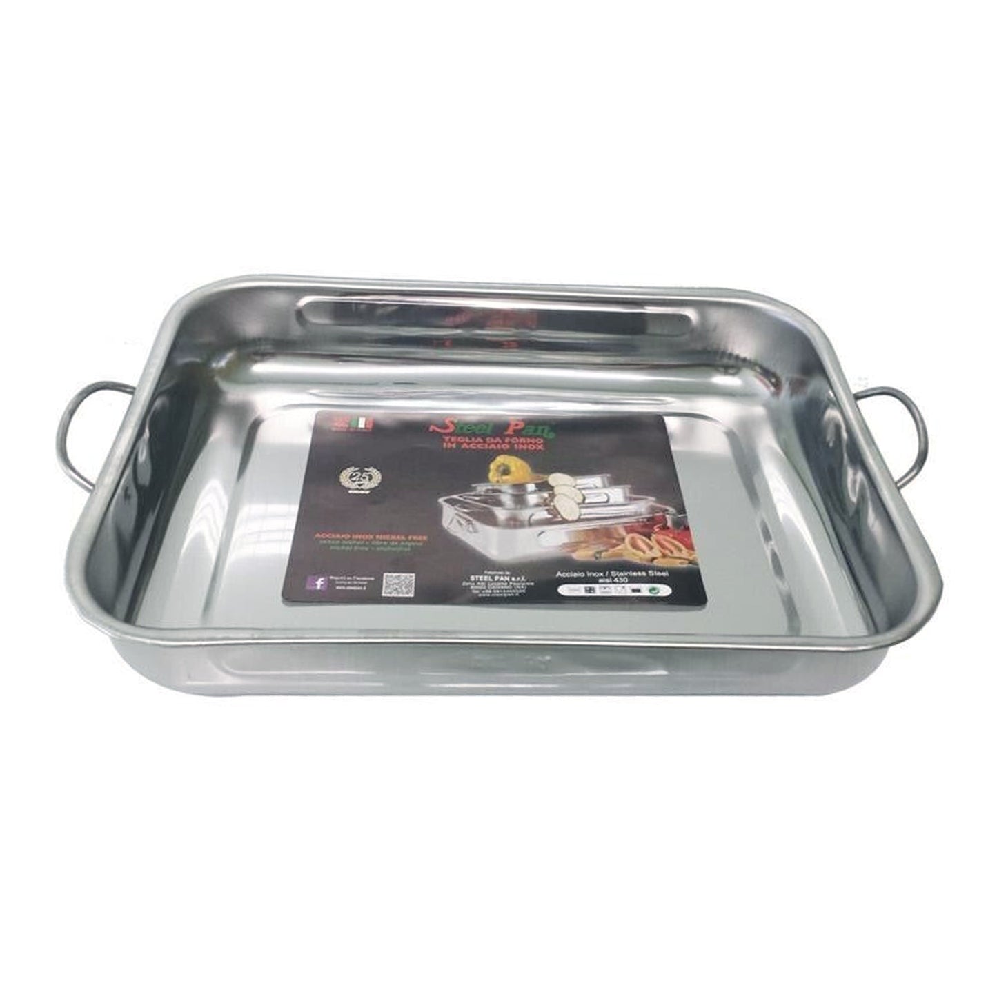 Rectangular Roasting Steel Pan