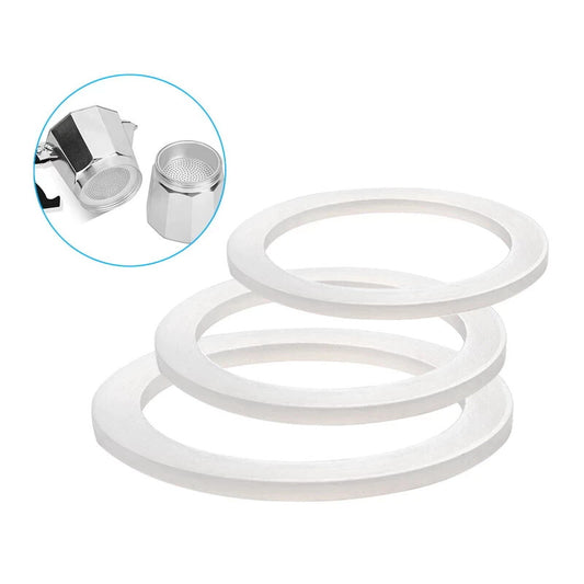 Gasket Set for 12-Cup Italian Coffee Maker – 3 Pieces