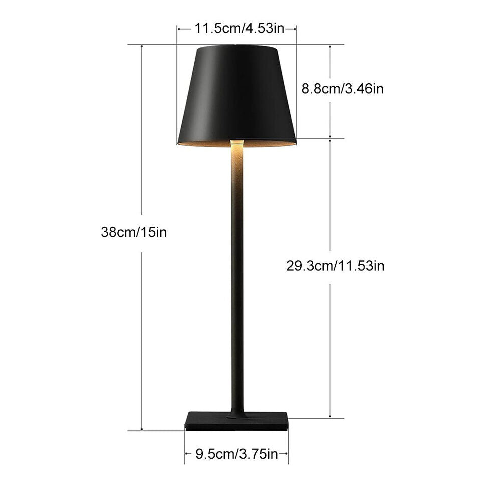 Rechargeable LED Table Lamp 38cm H