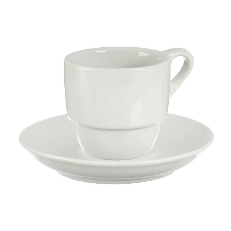 Coffee Cups with Saucers Set of 6 – 200 ml
