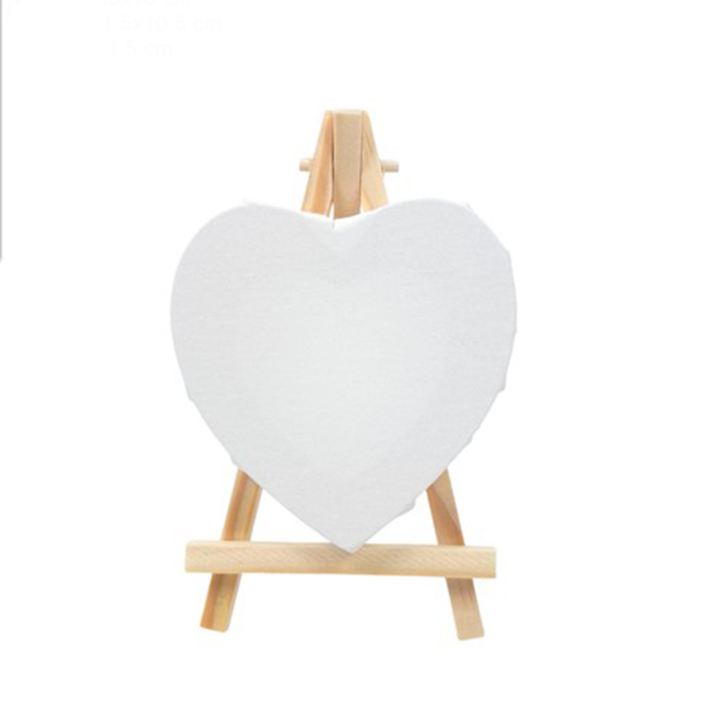 HEART CANVAS 10cm