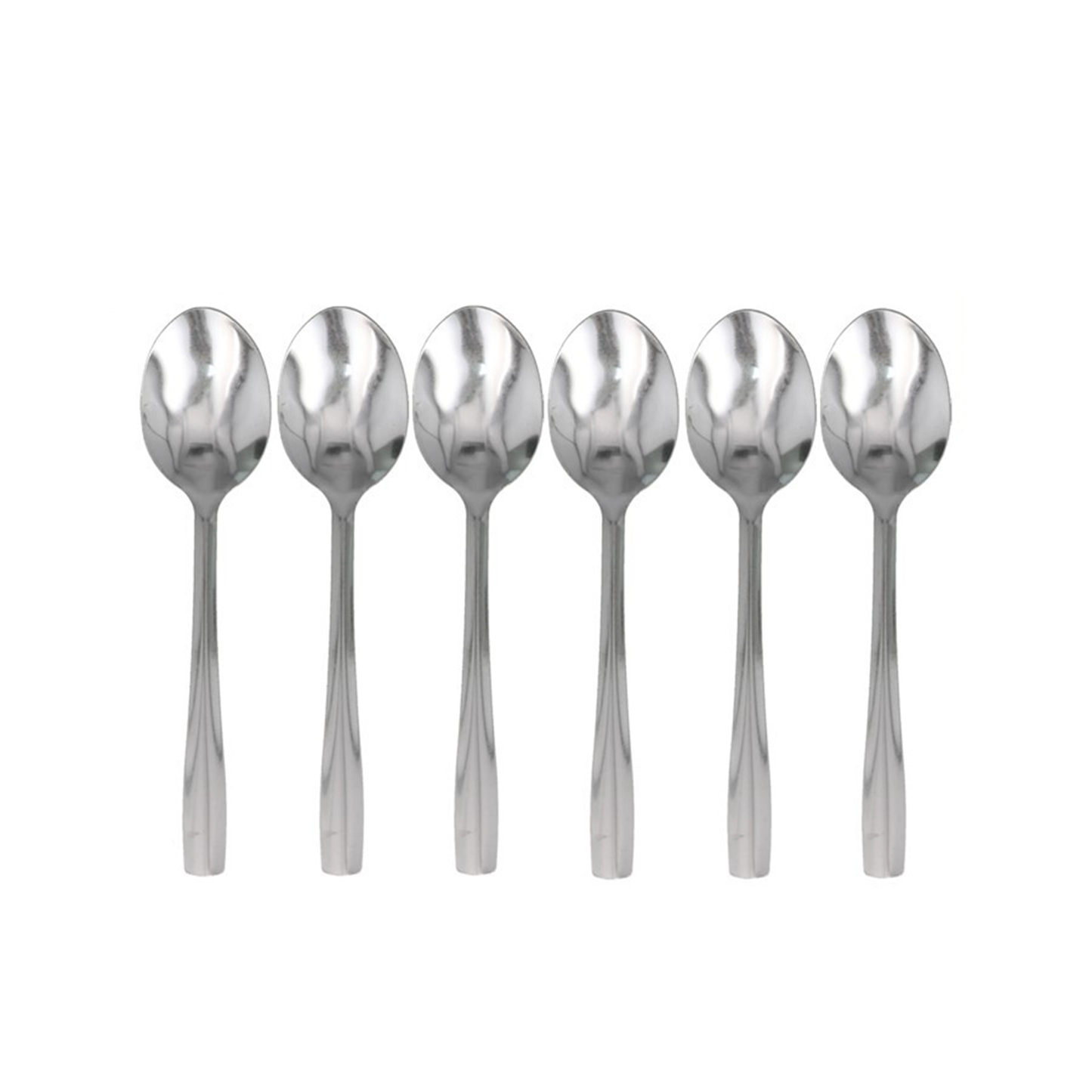 Spoons Set – 6 Pieces (19.5 × 4.5 cm)