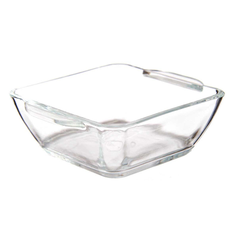 Square Glass Appetizer Casserole with Handles – 150 ml