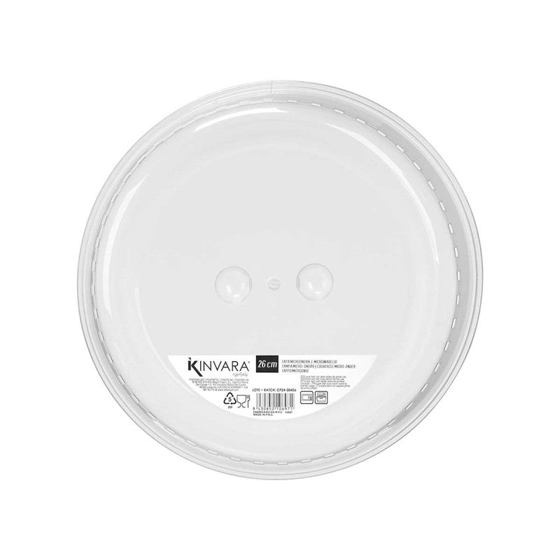 Transparent Microwave Splatter Guard 26 cm