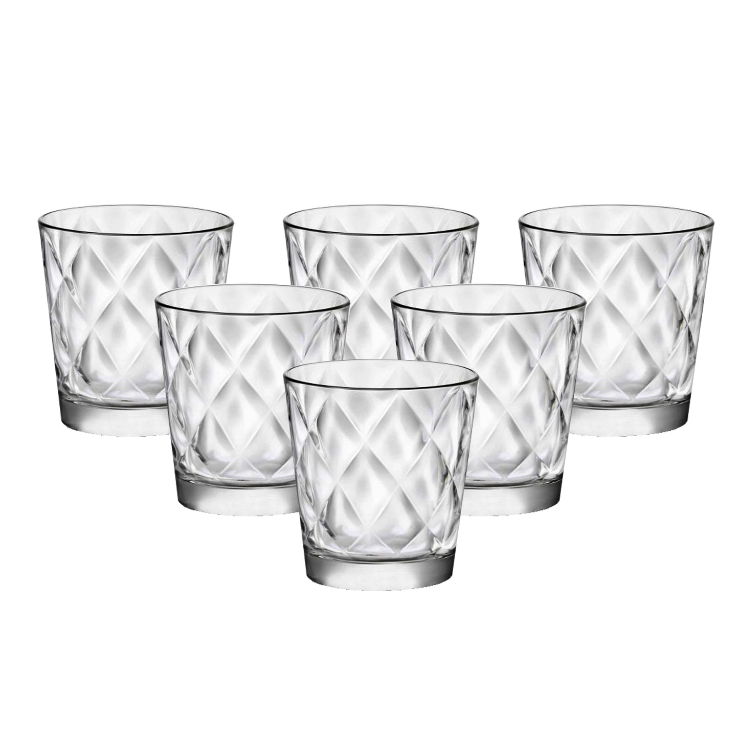 Set of 6 Kaleido Glass Drinkware