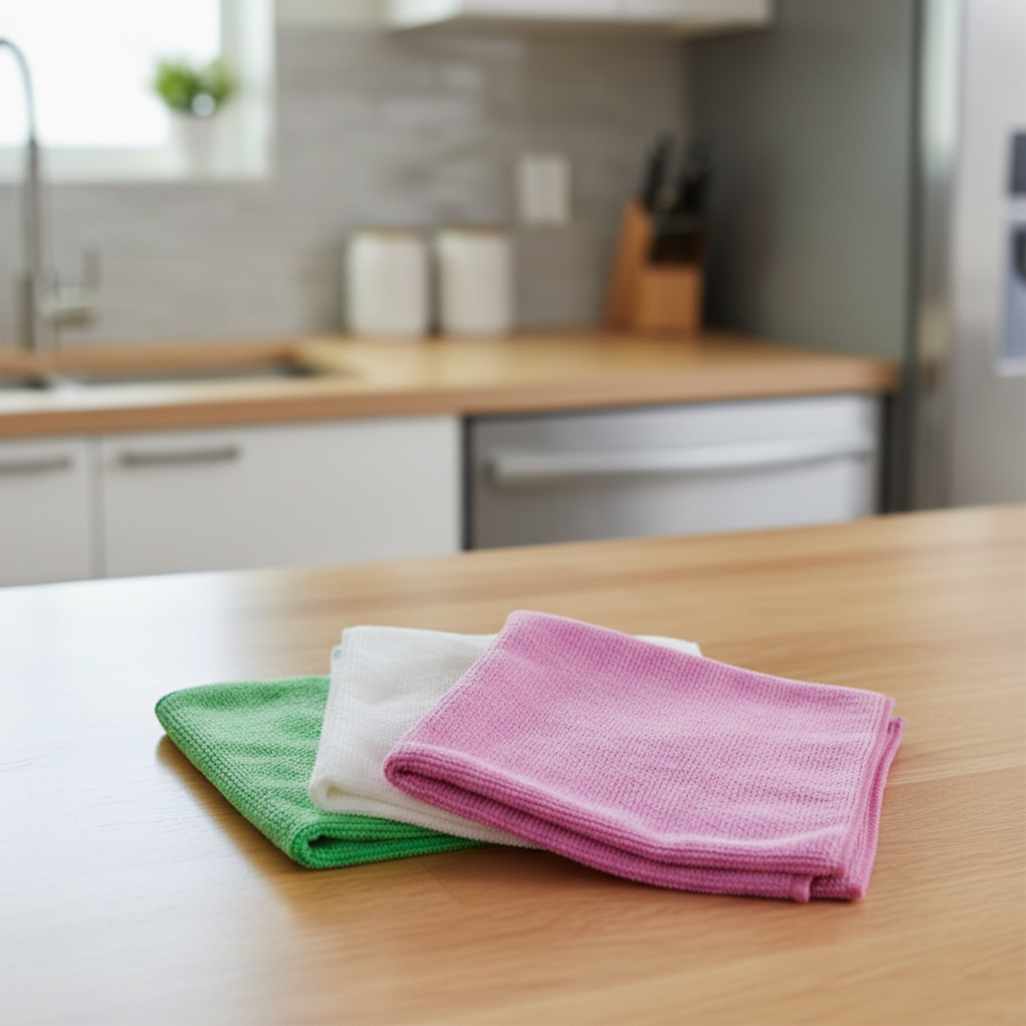 Assorted Colour Microfibre Cloth*3pcs